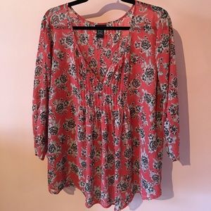 Floral Torrid Top, 1X